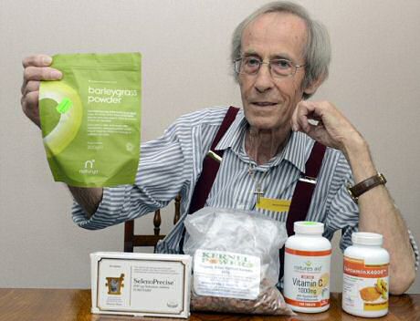 Natural cancer cures used by self medicated colon cancer survivor Allan Taylor 